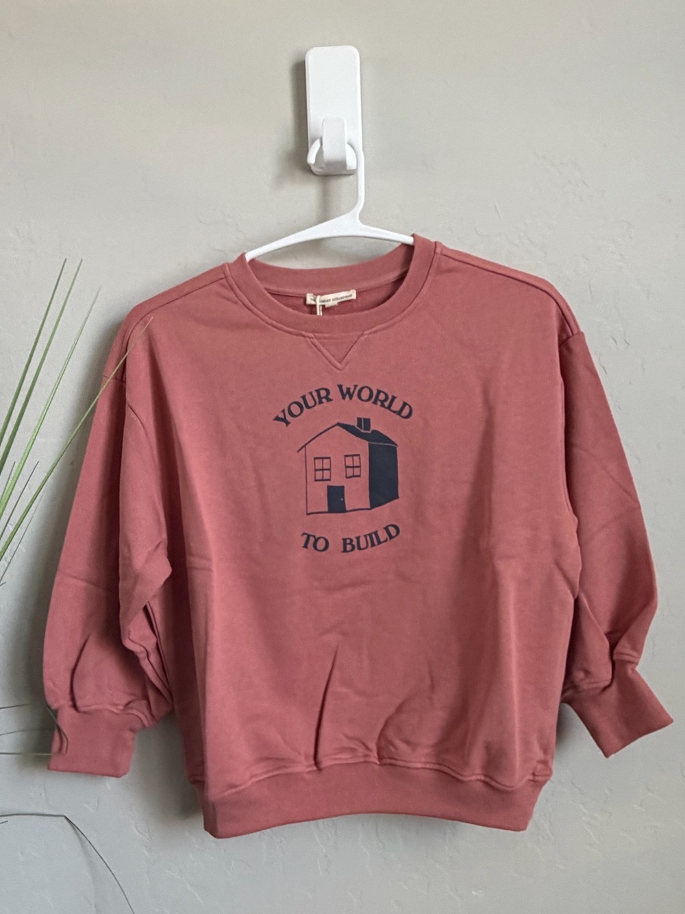 The Sunday Collective Organic Cotton Sweatshirt Size 8-9Y NWT
